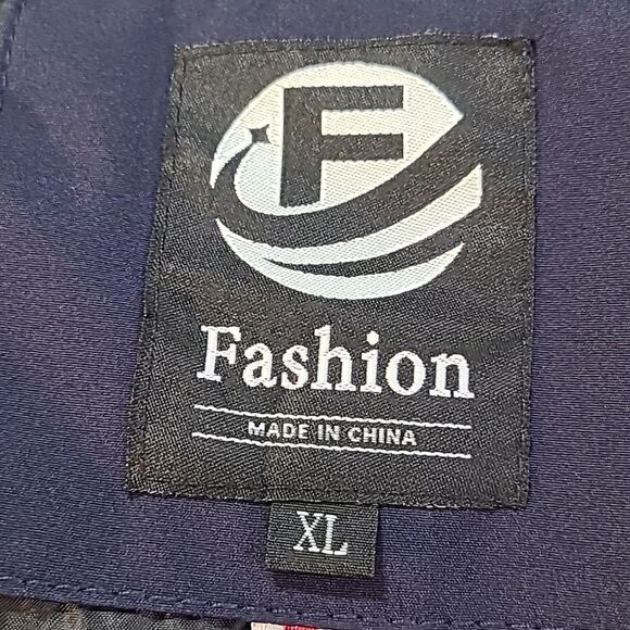 Fashion Vogue FS Navy Blue Bomber Jacket, Size XL, NWOT - Picture 9 of 10